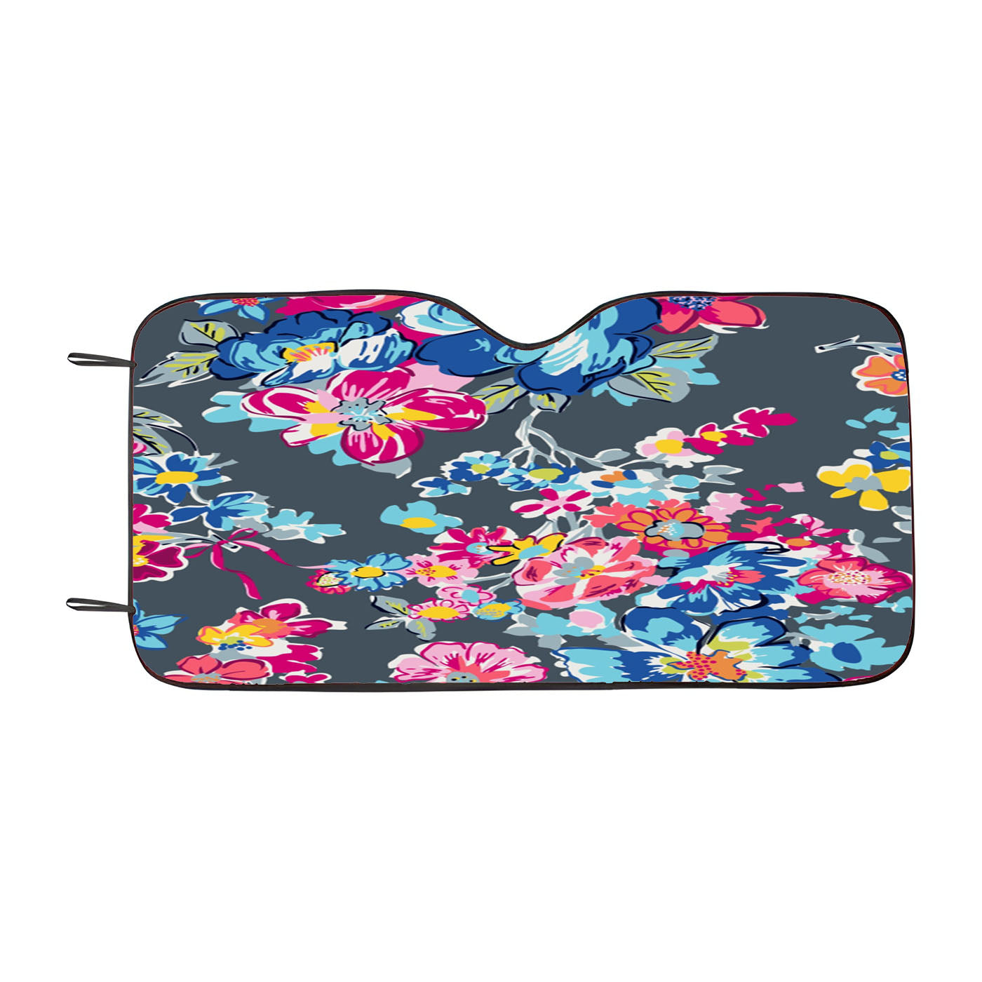 Vera Bradley Pattern Anchor Pretty Posies Pink Car Auto Sun Shade Windshield Cover