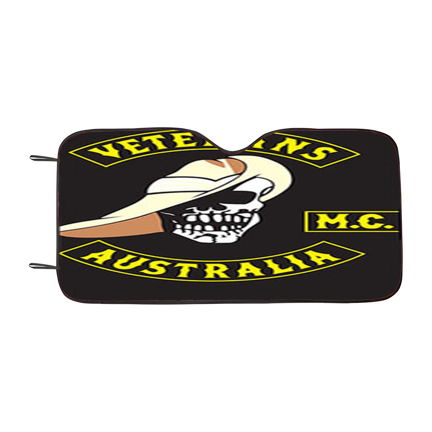 Veterans M C Australia Car Auto Sun Shade Windshield Cover
