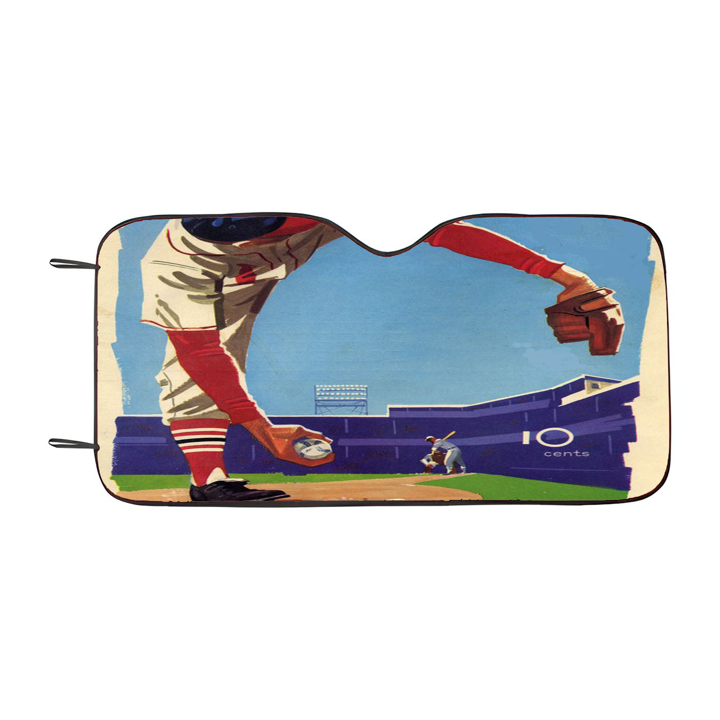 Vintage St Lous Cardinals Scorecard Car Auto Sun Shade Windshield Cover