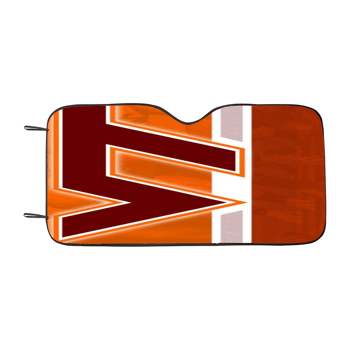 Virginia Tech Logo Car Auto Sun Shade Windshield Cover