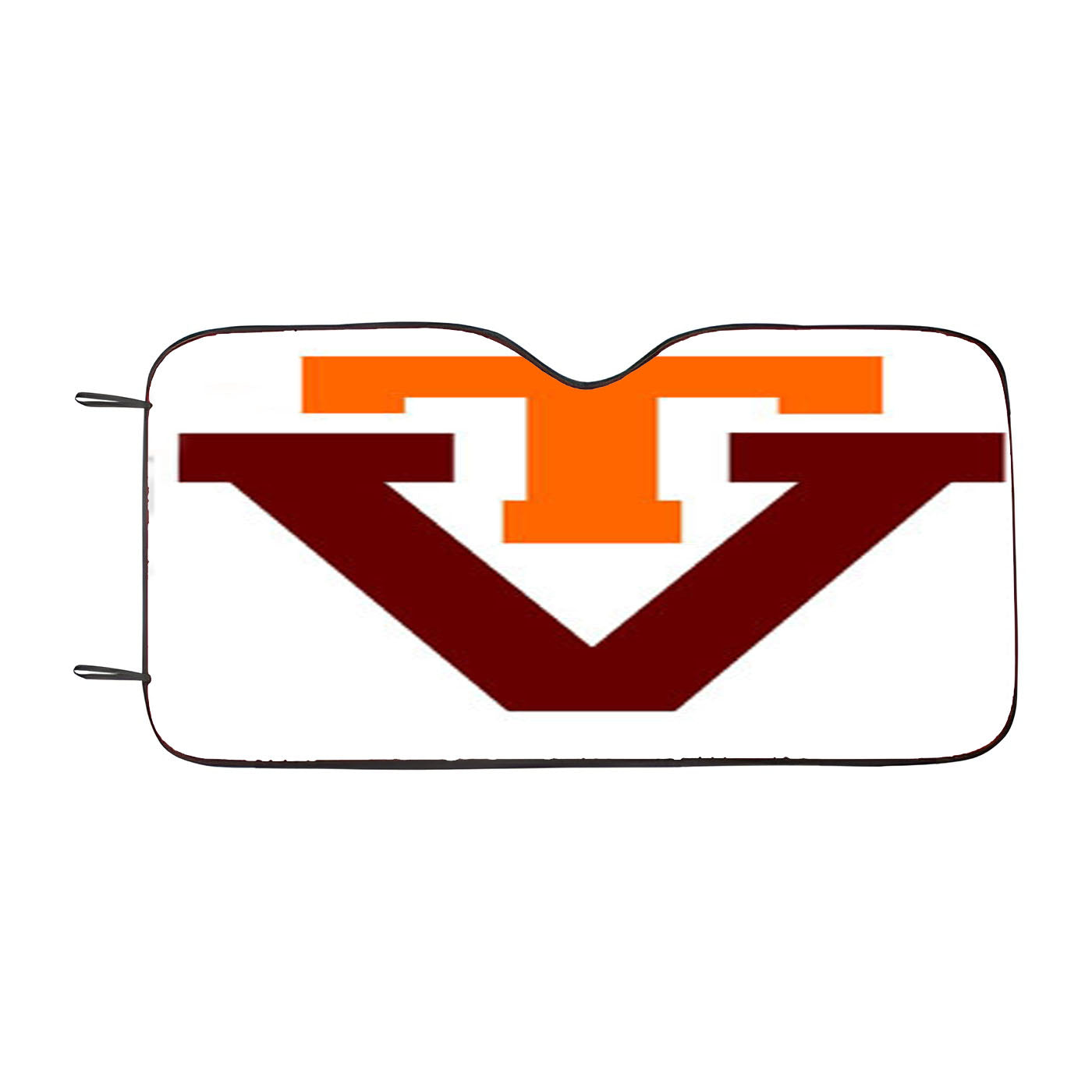 Virginia Tech Vt Car Auto Sun Shade Windshield Cover