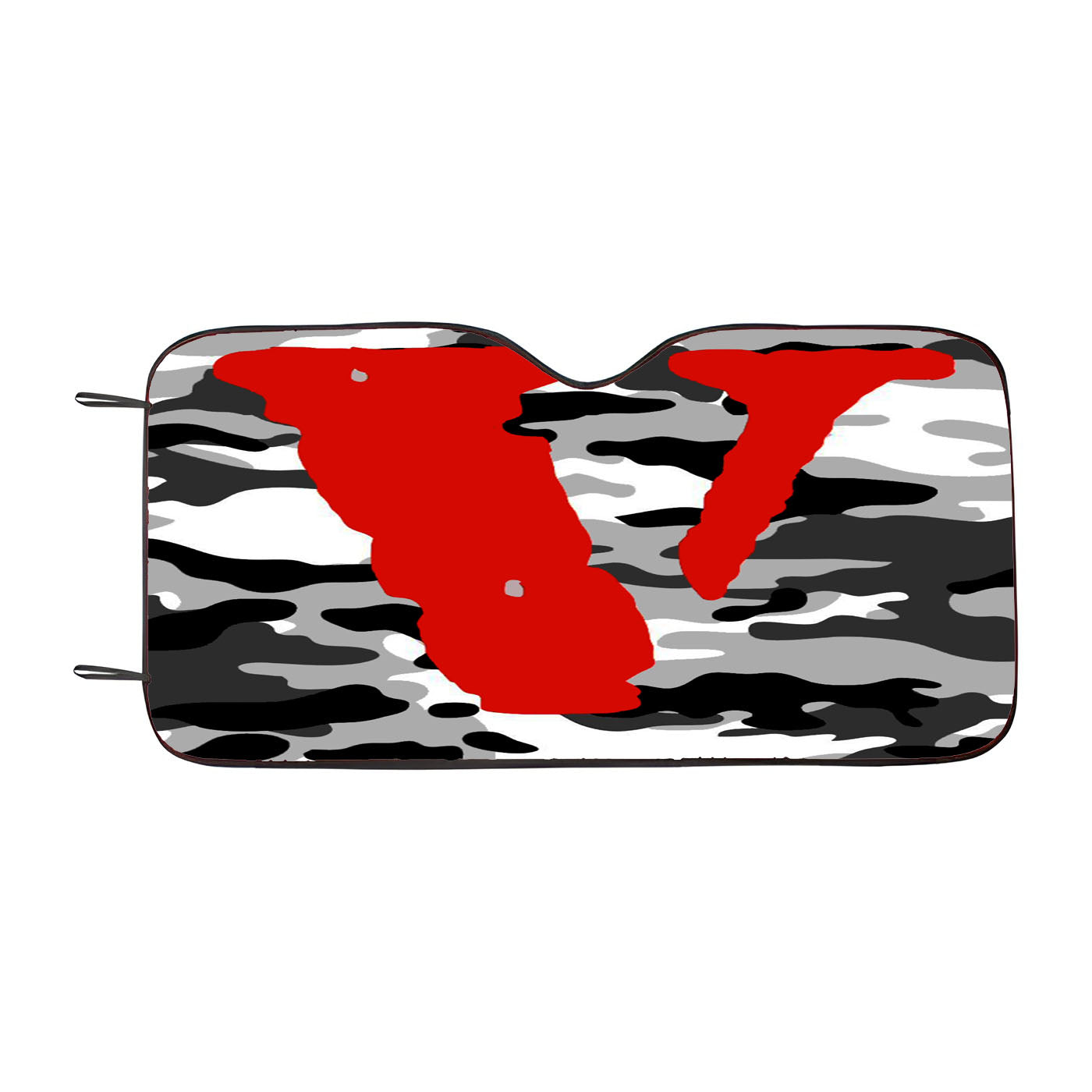 Vlone Camo Ash Car Auto Sun Shade Windshield Cover