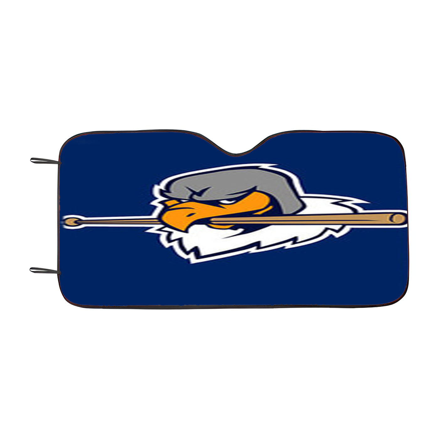 Vultures Baseball Logo Blue Car Auto Sun Shade Windshield Cover