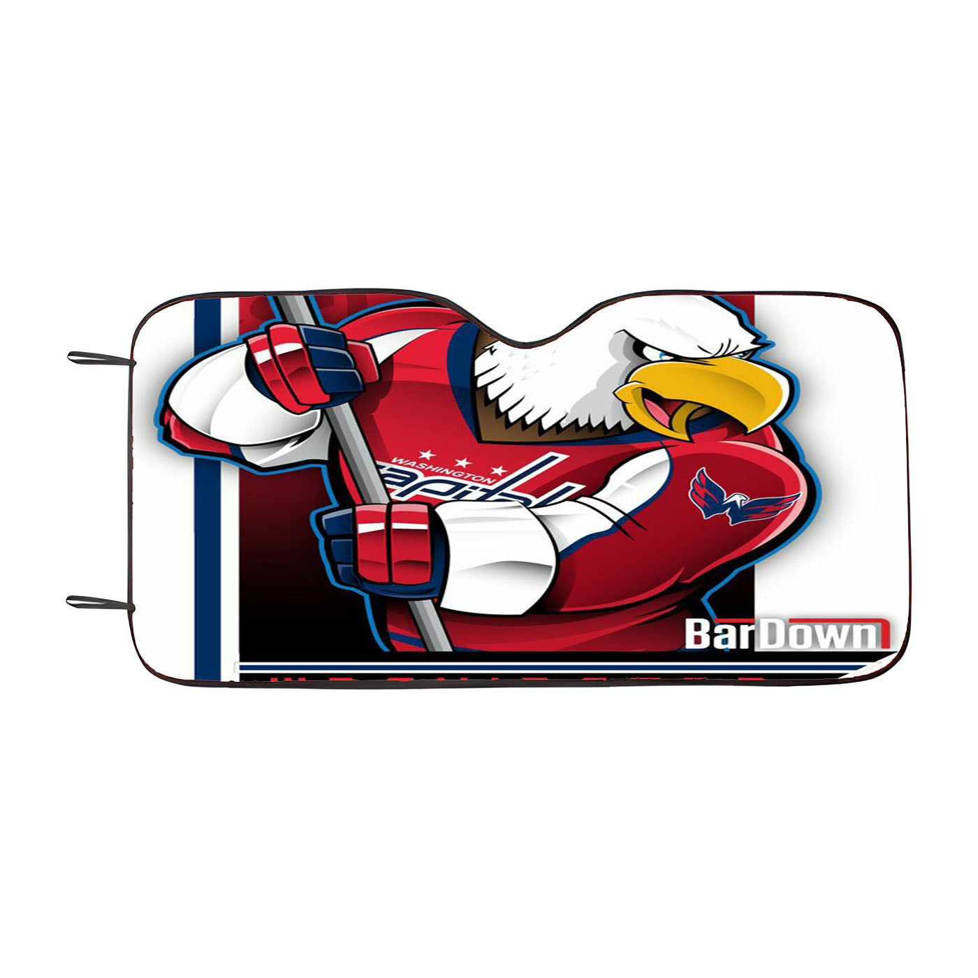 Washington Capitals Car Auto Sun Shade Windshield Cover