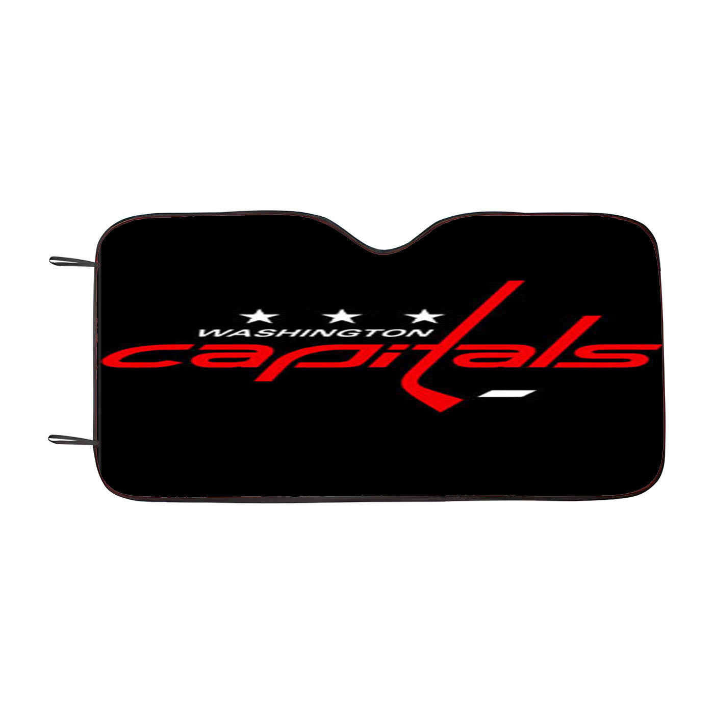 Washington Capitals Text Car Auto Sun Shade Windshield Cover