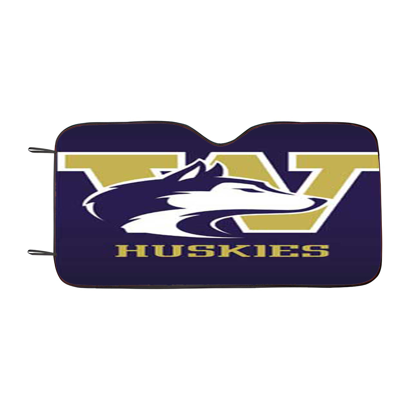 Washington Huskies Logo Car Auto Sun Shade Windshield Cover