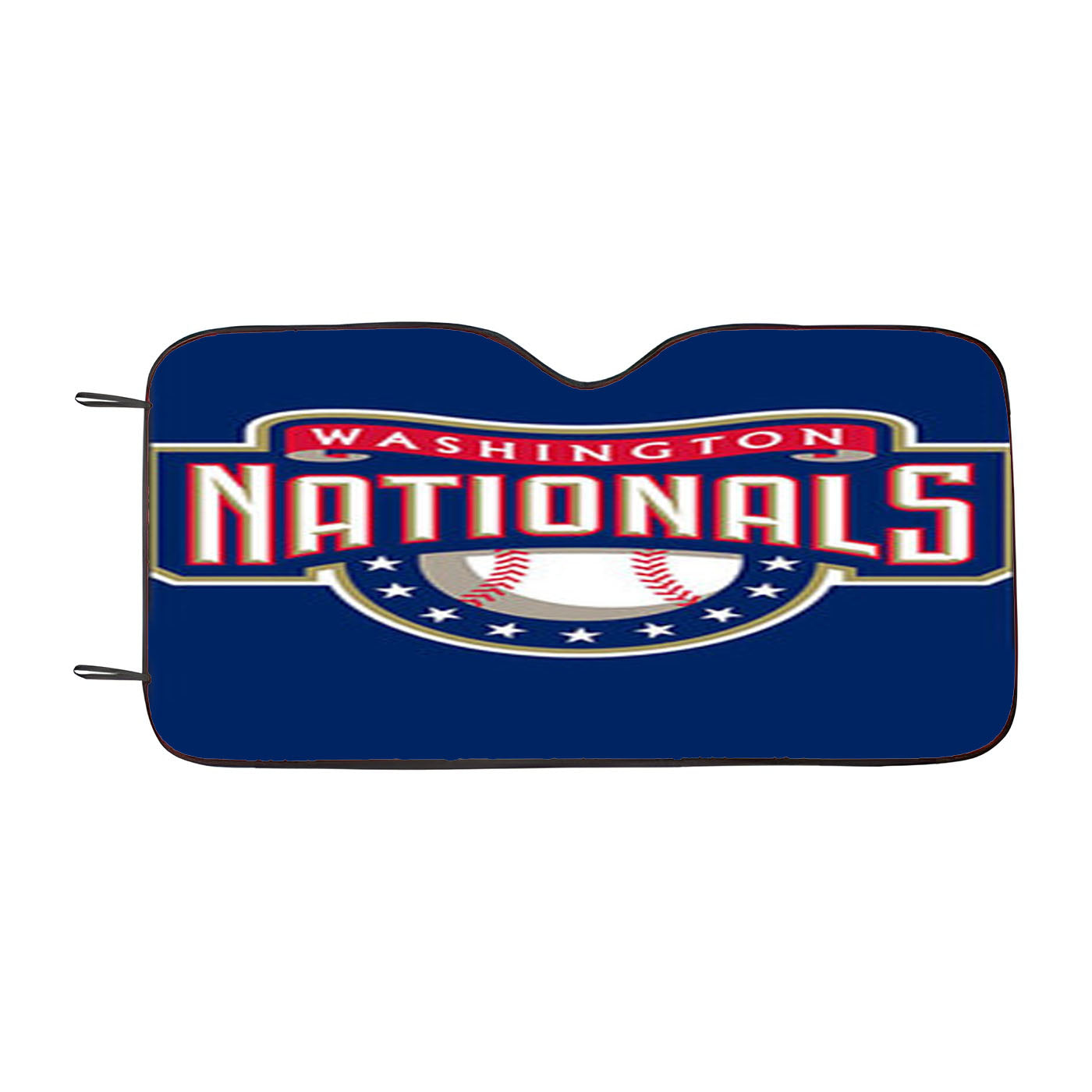 Washington National Baseball Logo Blue Car Auto Sun Shade Windshield Cover