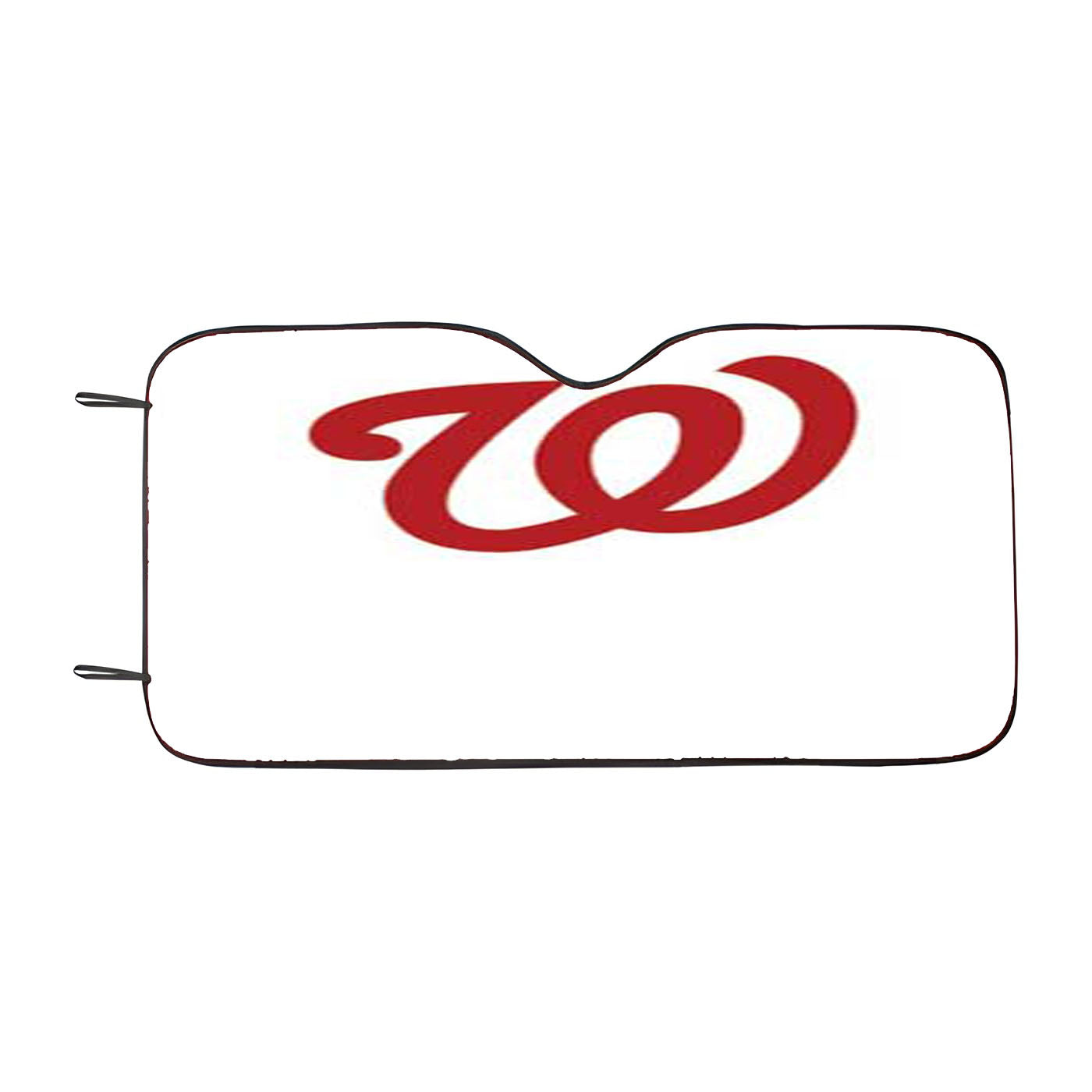 Washington Nationals Logo Red Car Auto Sun Shade Windshield Cover