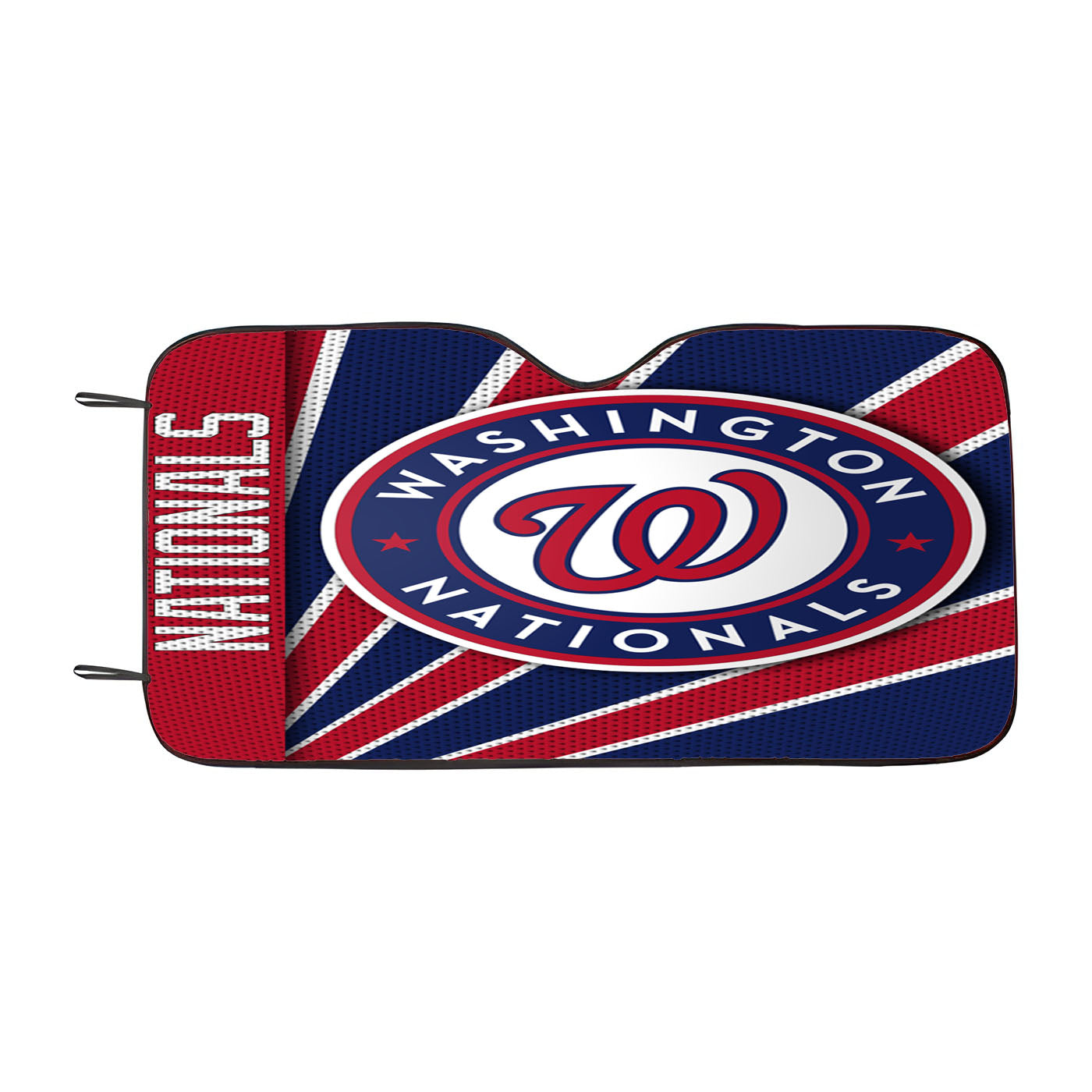 Washington Nationals Stripe Wallpaper Car Auto Sun Shade Windshield Cover