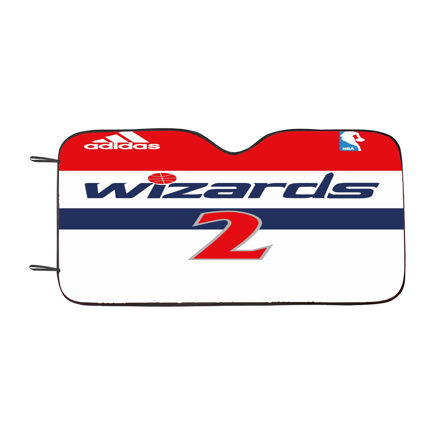 Washington Wizard Jersey Uniform Basketball Wallpaper Car Auto Sun Shade Windshield Cover