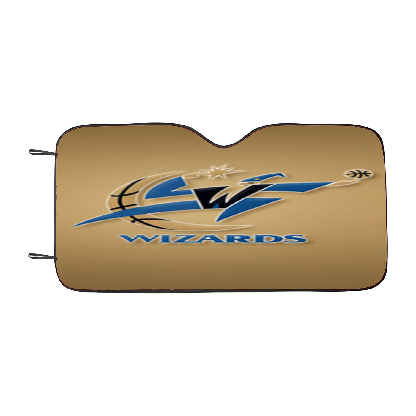 Washington Wizards Brown Car Auto Sun Shade Windshield Cover