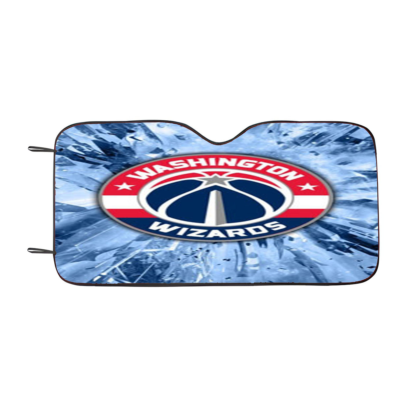 Washington Wizards Crystal Car Auto Sun Shade Windshield Cover
