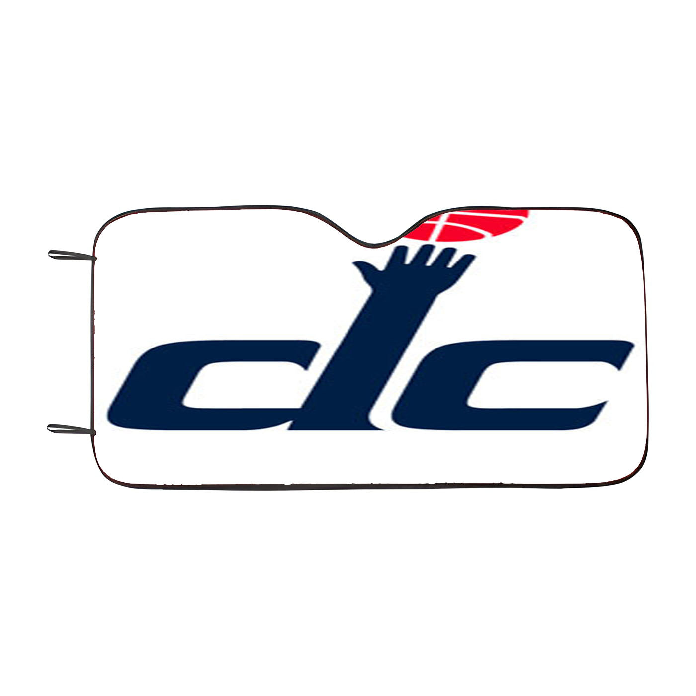 Washington Wizards Dc White Car Auto Sun Shade Windshield Cover