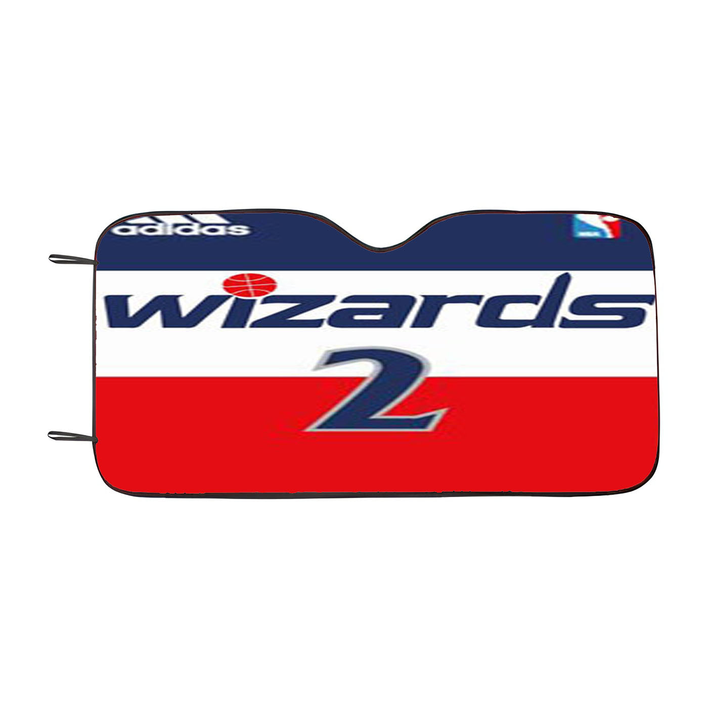 Washington Wizards Jersey Car Auto Sun Shade Windshield Cover