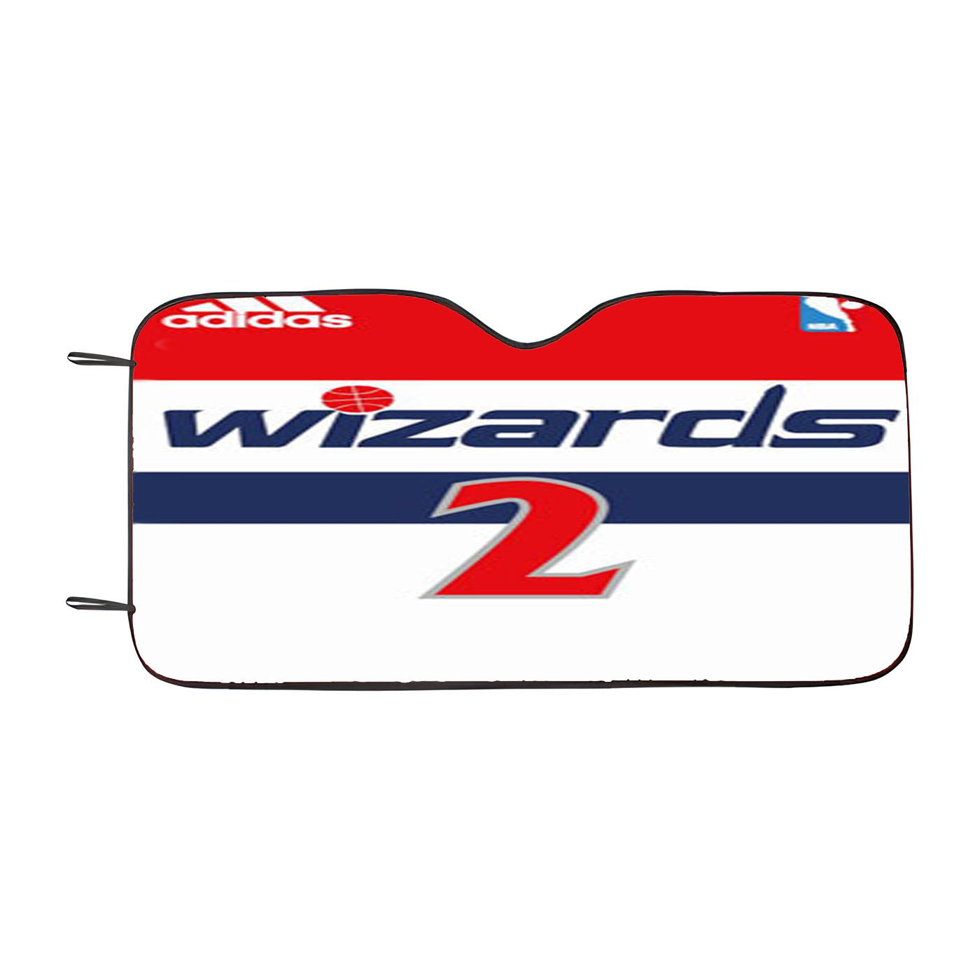 Washington Wizards New Jersey Car Auto Sun Shade Windshield Cover