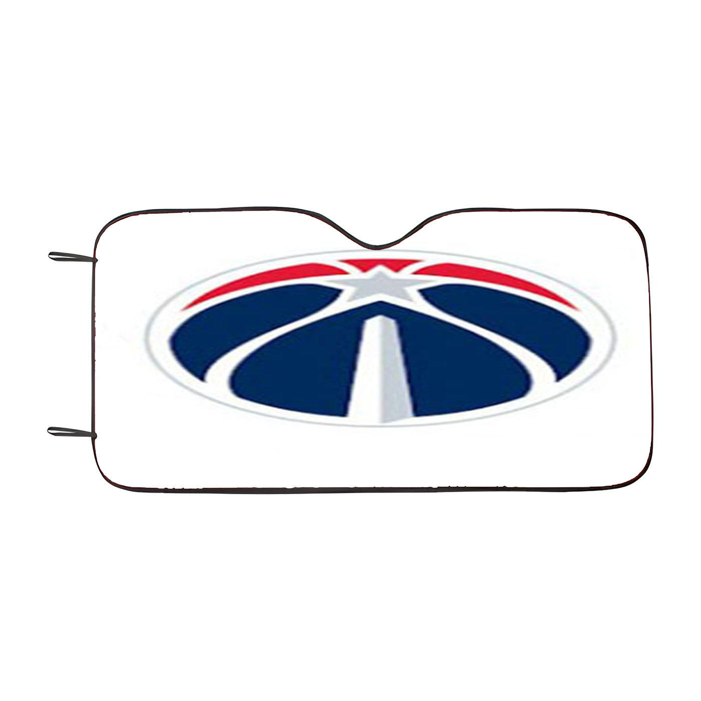 Washington Wizards Symbol White Car Auto Sun Shade Windshield Cover