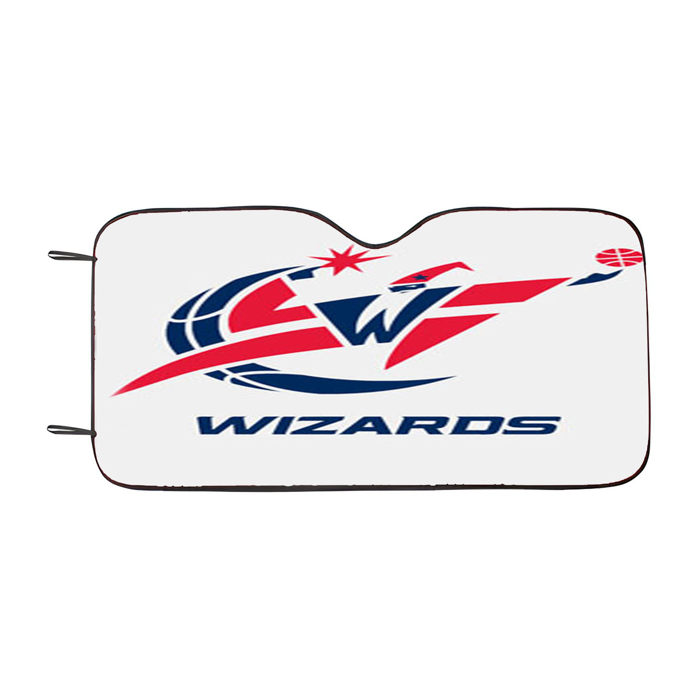 Washington Wizards White Car Auto Sun Shade Windshield Cover