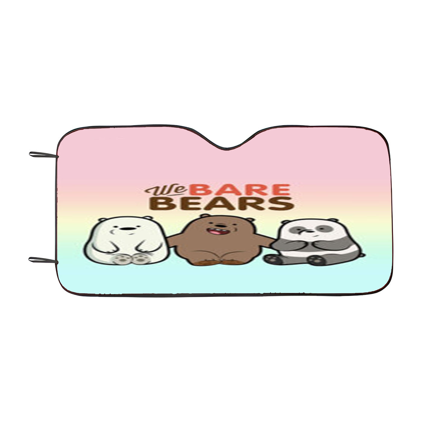 We Bare Bears Car Auto Sun Shade Windshield Cover