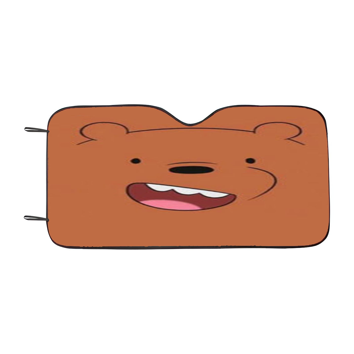 We Bare Bears Face Car Auto Sun Shade Windshield Cover