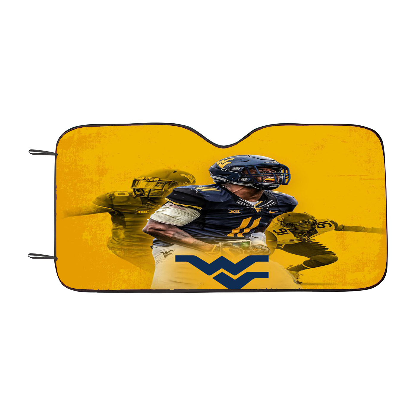 West Virginia Football Team Car Auto Sun Shade Windshield Cover