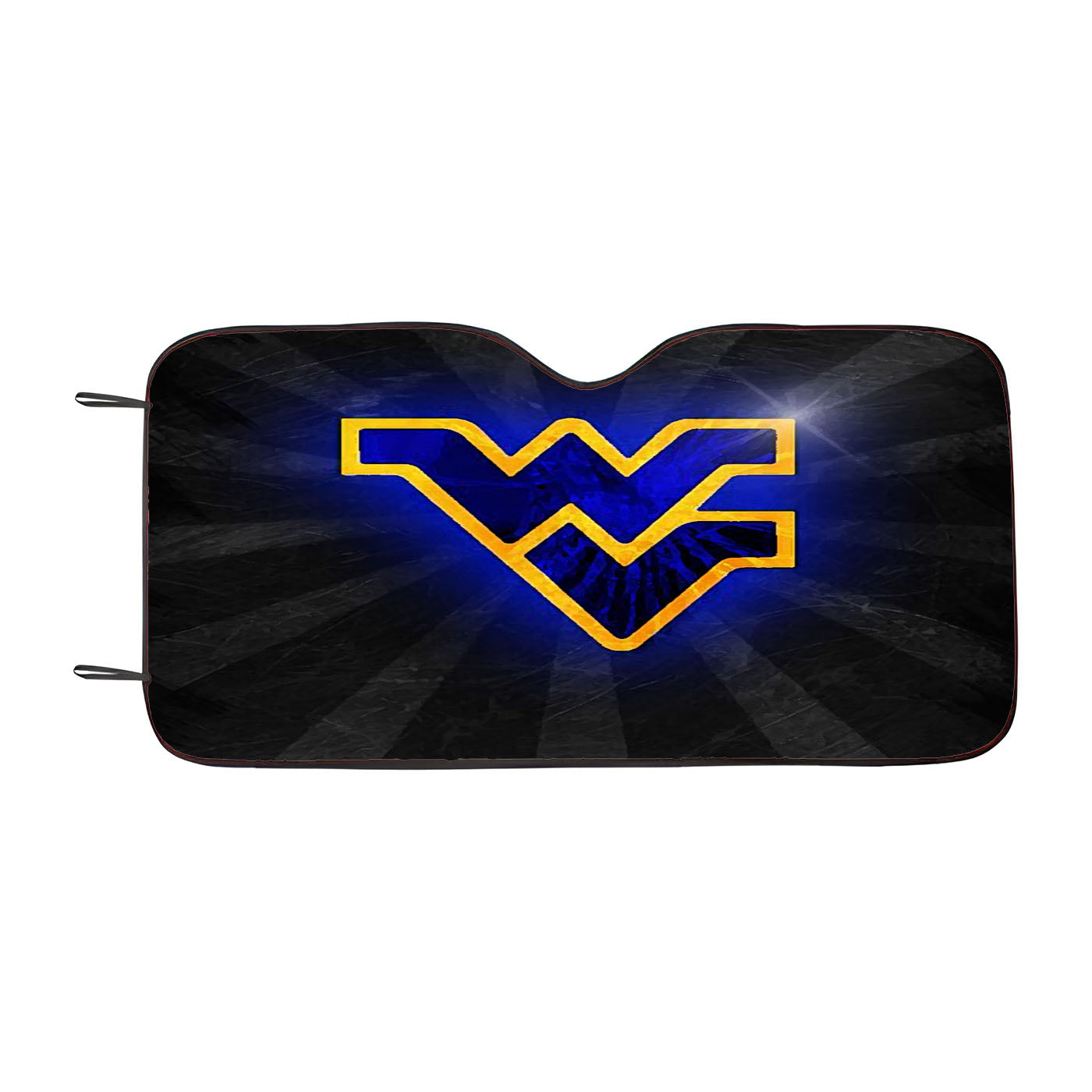West Virginia Mountaineers Football Logo Car Auto Sun Shade Windshield Cover