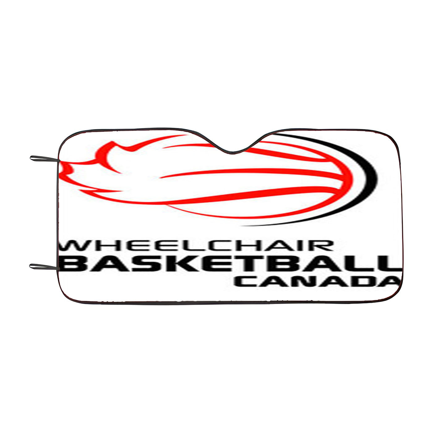 Wheel Chair Basketball Canada Logo Car Auto Sun Shade Windshield Cover