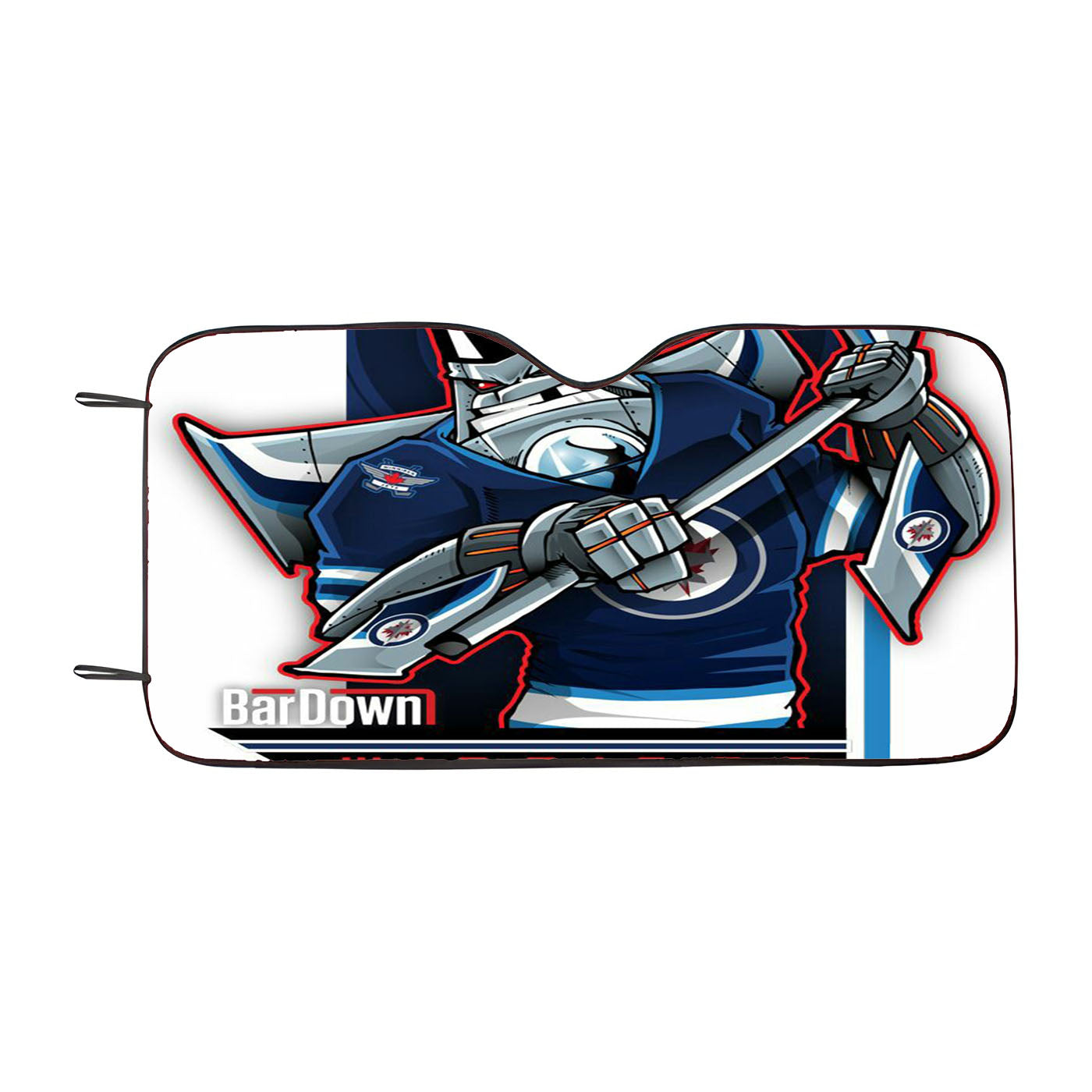 Winipeg Jets Hockey Car Auto Sun Shade Windshield Cover