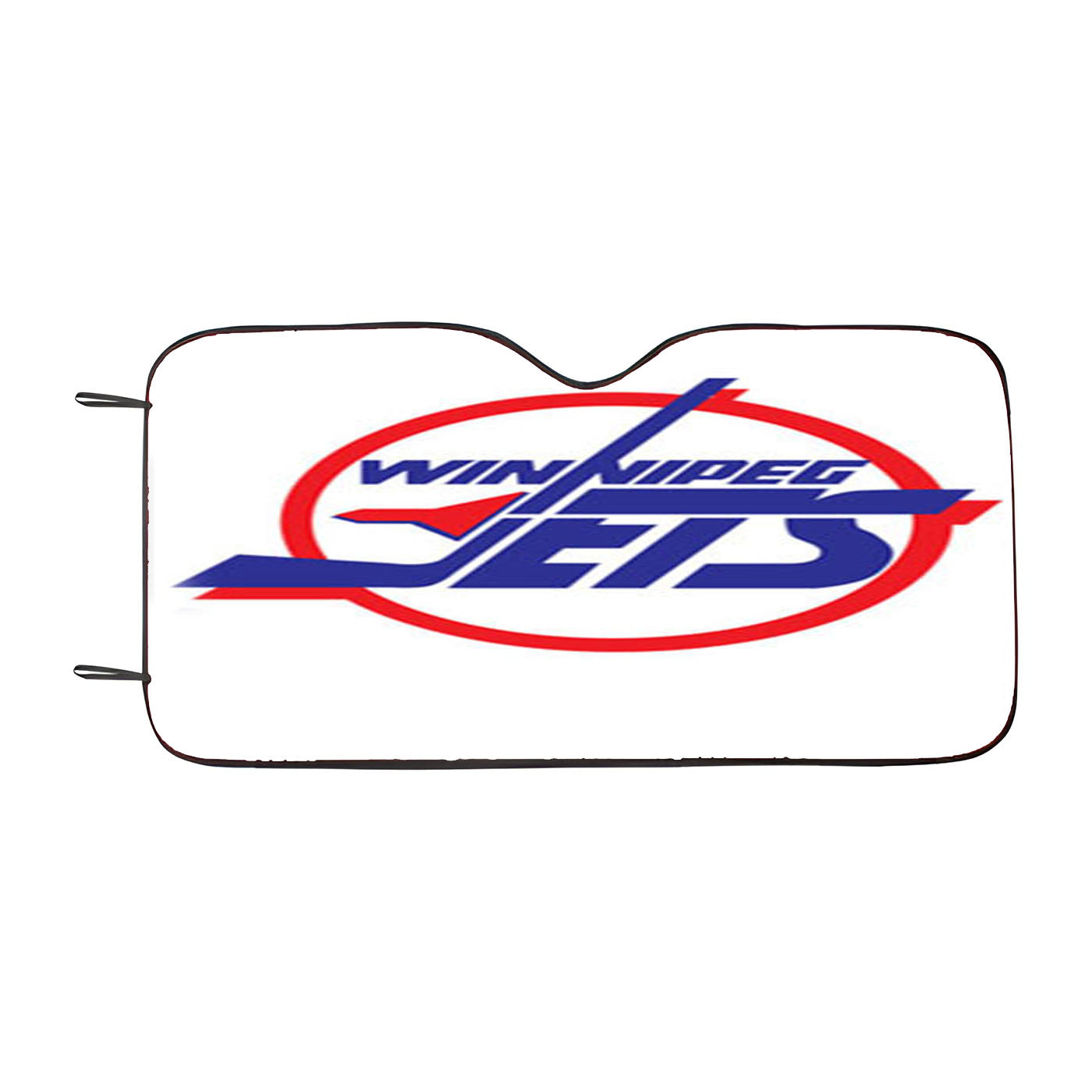 Winnipeg Jets Art Car Auto Sun Shade Windshield Cover