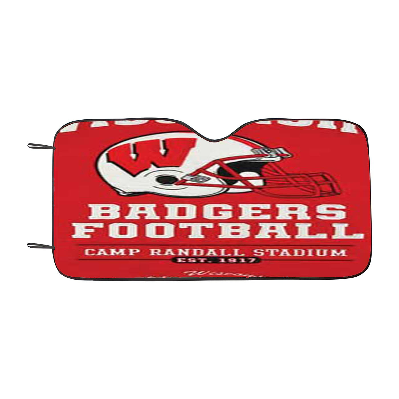 Wisconsin Badgers Champ Banner Car Auto Sun Shade Windshield Cover