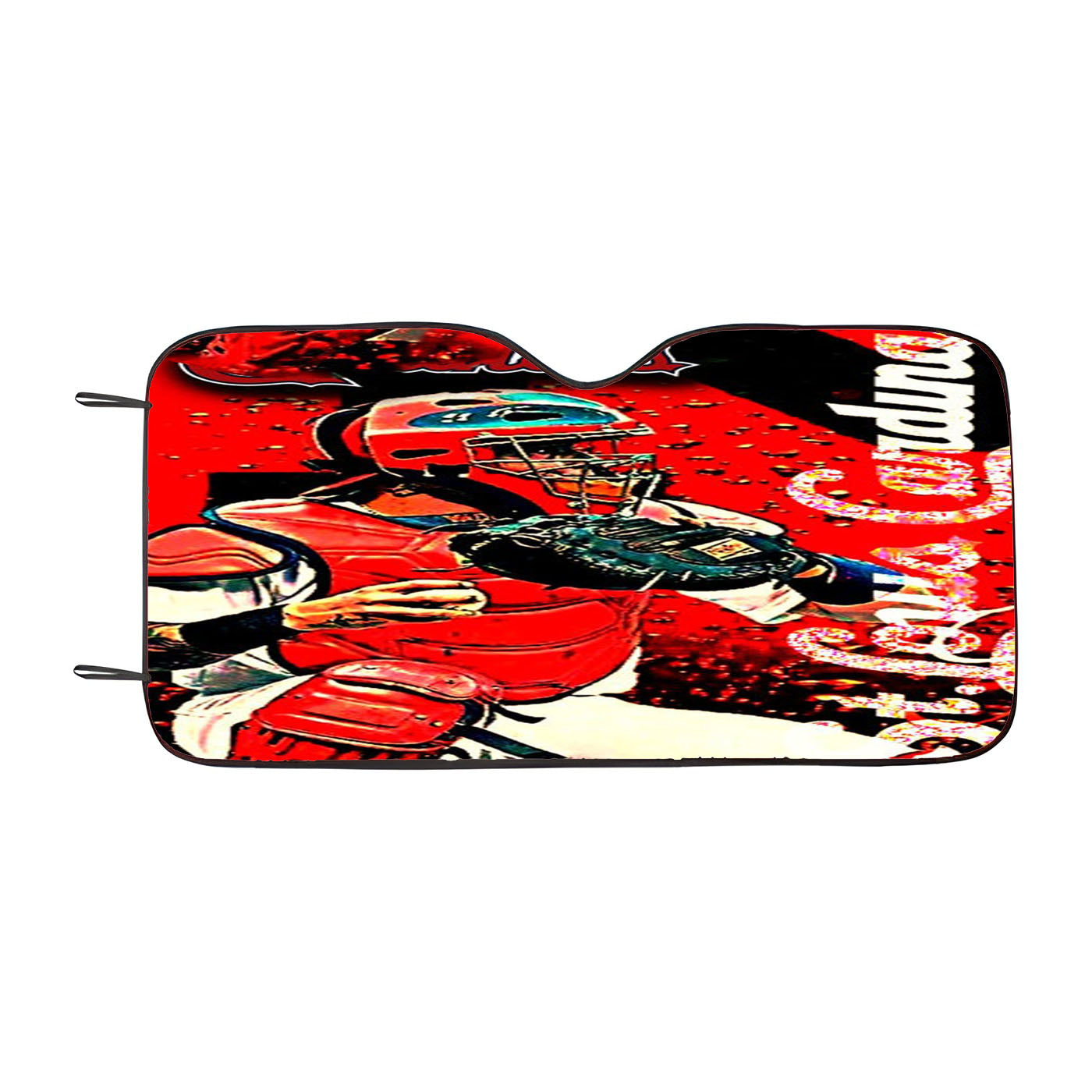 Yadier Molina Louis Cardinals Car Auto Sun Shade Windshield Cover