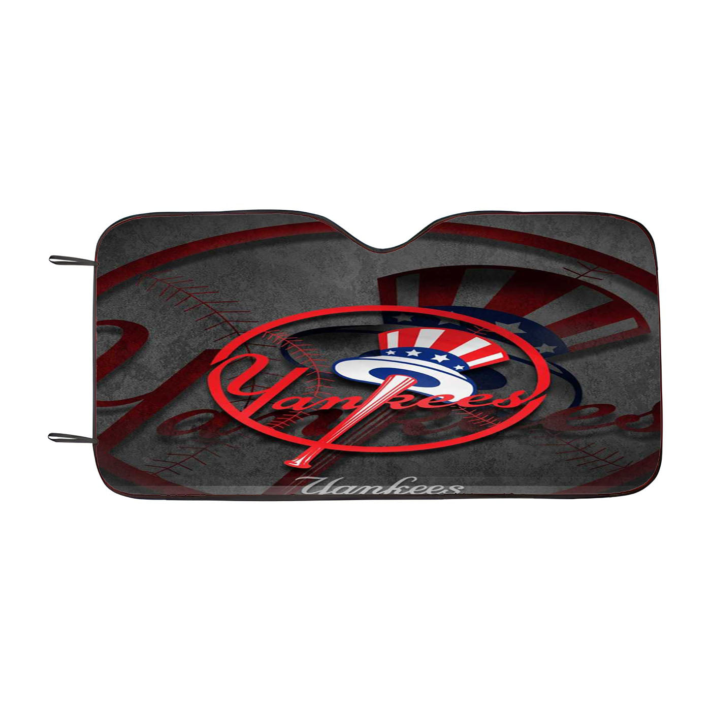 Yankees Car Auto Sun Shade Windshield Cover