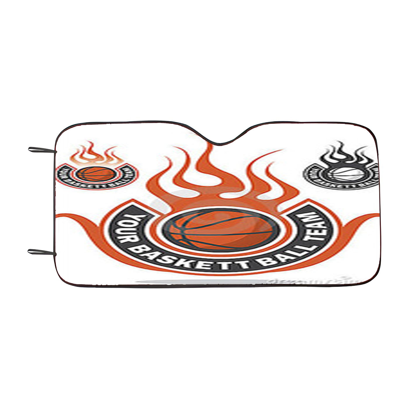 Your Basketball Team Car Auto Sun Shade Windshield Cover