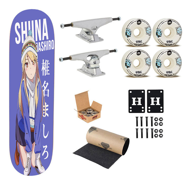 Mashiro Shiina Sakurasou No Pet Na Kanojo Anime Skateboard Complete Board 8.0" X 31.75"