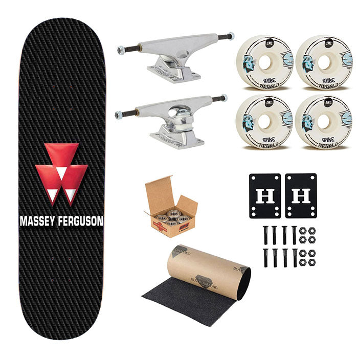 Massey Ferguson Logo 2 Skateboard Complete Board 8.0" X 31.75"