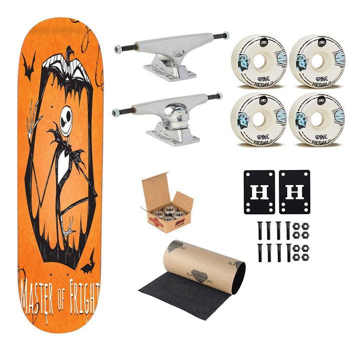 Master Of Fright Skateboard Complete Board 8.0" X 31.75"