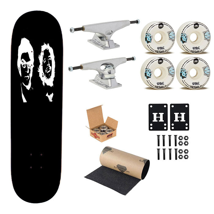 Mc Kenzie And Jemaine Clement Folk Skateboard Complete Board 8.0" X 31.75"