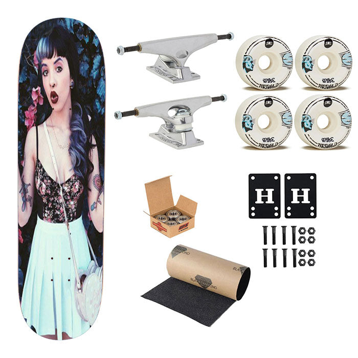 Melanie Adele Martinez Art Skateboard Complete Board 8.0" X 31.75"
