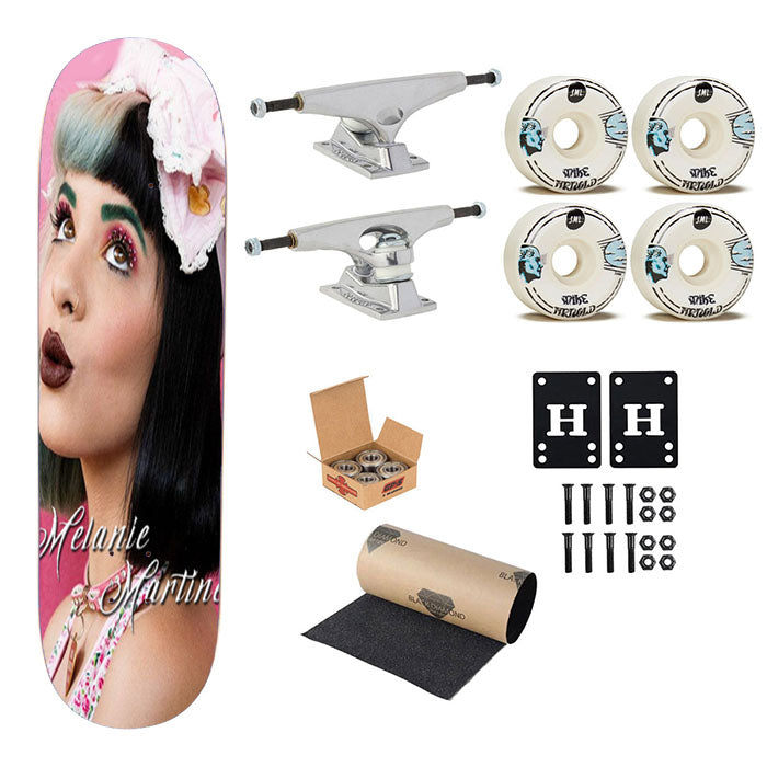 Melanie Martinez Poster Art Skateboard Complete Board 8.0" X 31.75"