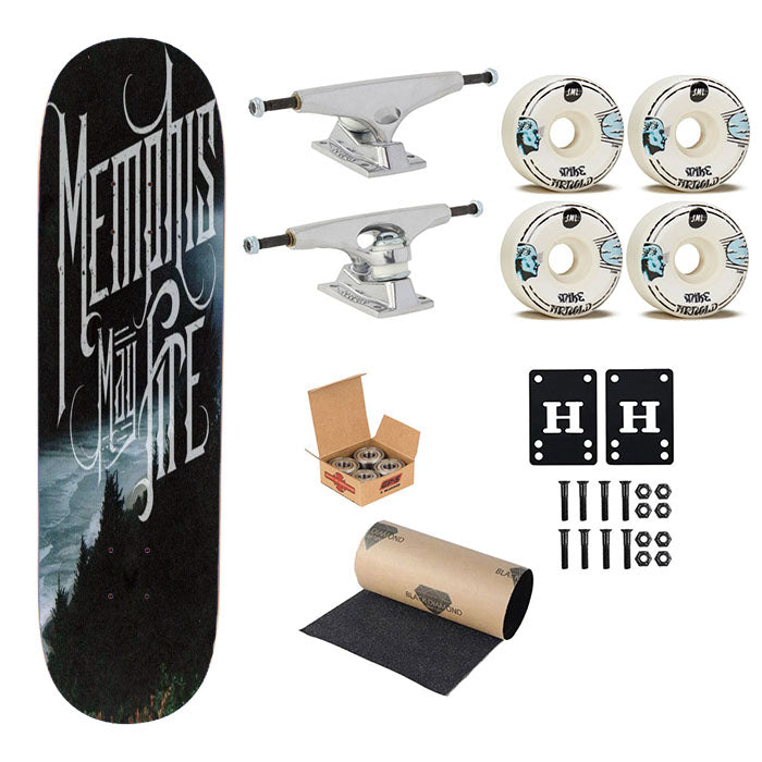 Memphis May Fire Forest Skateboard Complete Board 8.0" X 31.75"