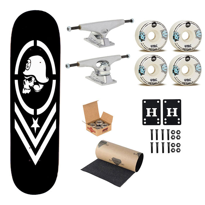 Metal Mulisha 3 Skateboard Complete Board 8.0" X 31.75"