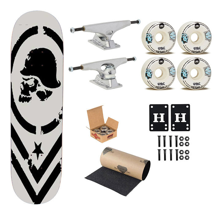 Metal Mulisha Shield Skateboard Complete Board 8.0" X 31.75"