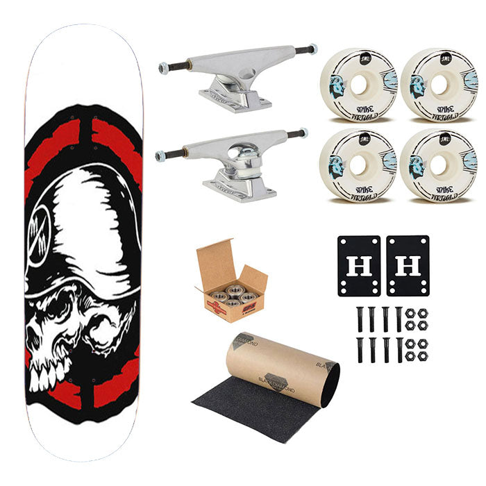 Metal Mulisha Symbols Skateboard Complete Board 8.0" X 31.75"