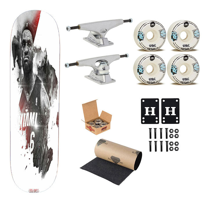 Miami 6 Nike Skateboard Complete Board 8.0" X 31.75"