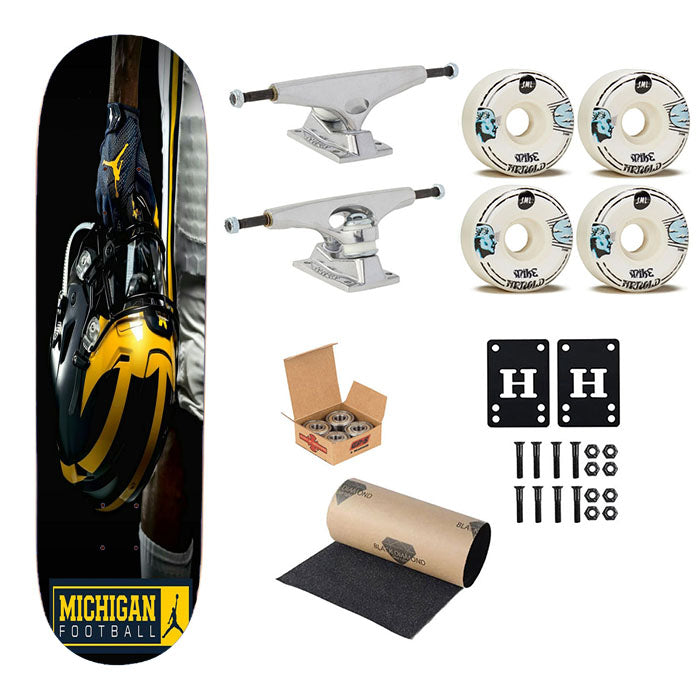 Michigan Wolverines Skateboard Complete Board 8.0" X 31.75"