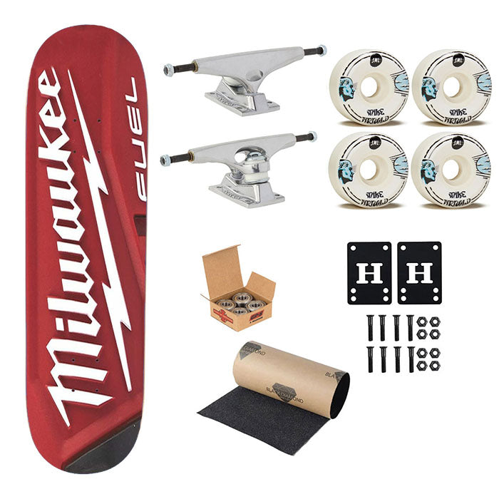 Milwaukee Tool Fuel Skateboard Complete Board 8.0" X 31.75"