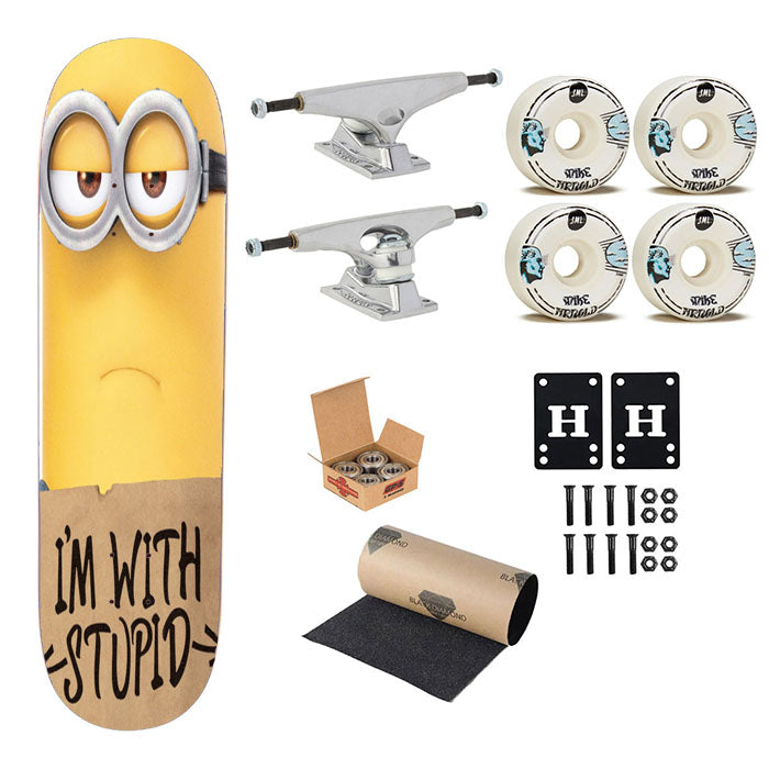 Minions 016 Skateboard Complete Board 8.0" X 31.75"