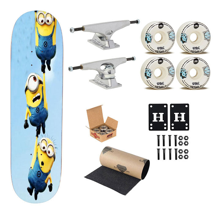 Minions Disney Skateboard Complete Board 8.0" X 31.75"
