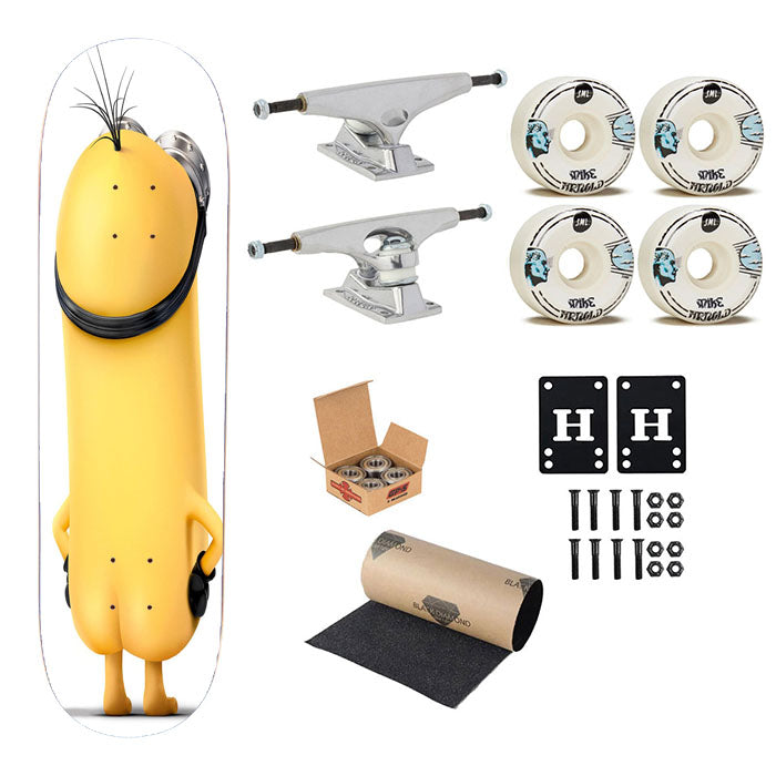 Minions Funny Skateboard Complete Board 8.0" X 31.75"