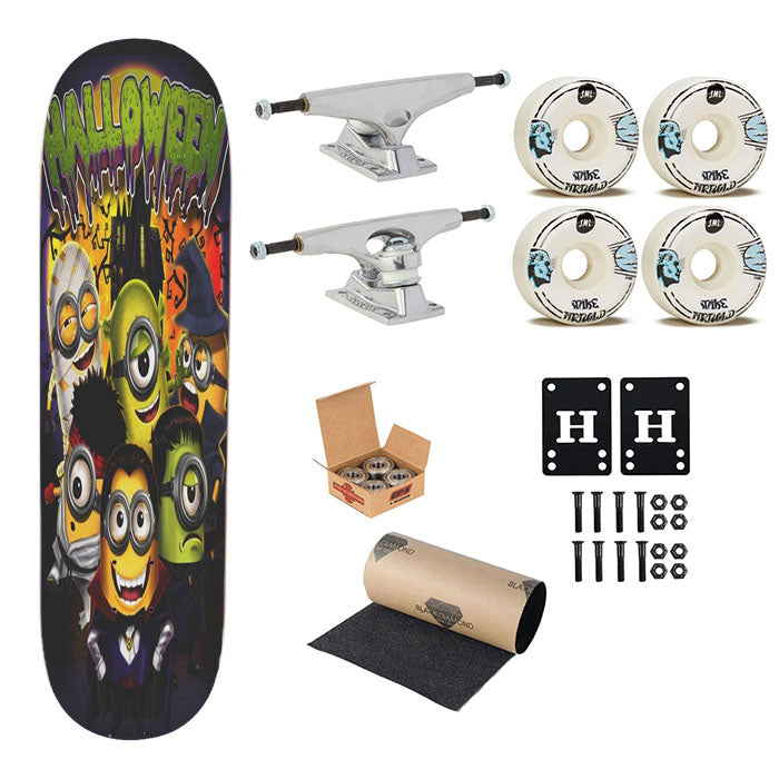 Minions Halloween Skateboard Complete Board 8.0" X 31.75"