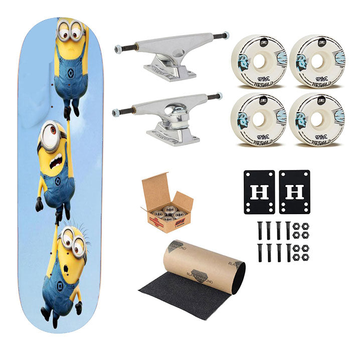 Minions Together Skateboard Complete Board 8.0" X 31.75"